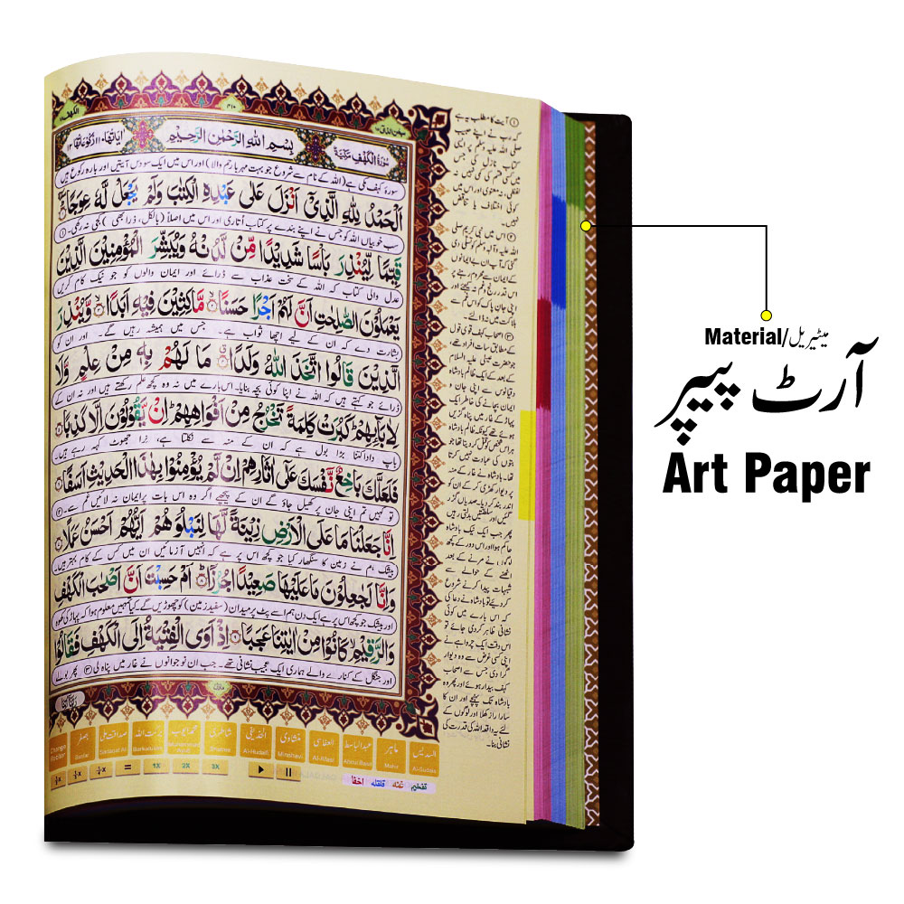 822-4K Kanzul Iman Holy Quran Tajweedi Translated Urdu