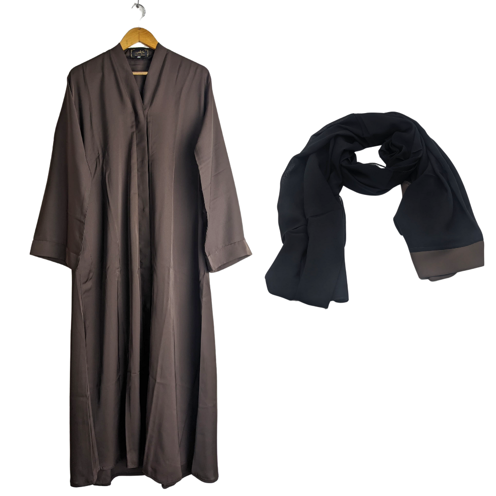 Esra-50Brown Abaya for Girls Brown Color (Size 50) Esra